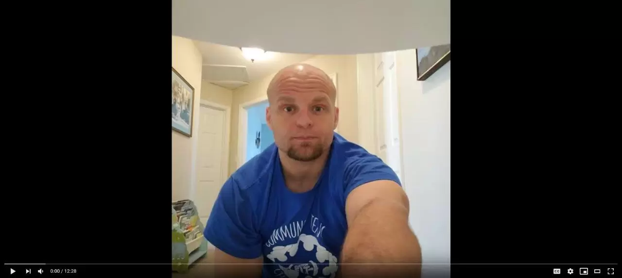 Virtual online fitness training