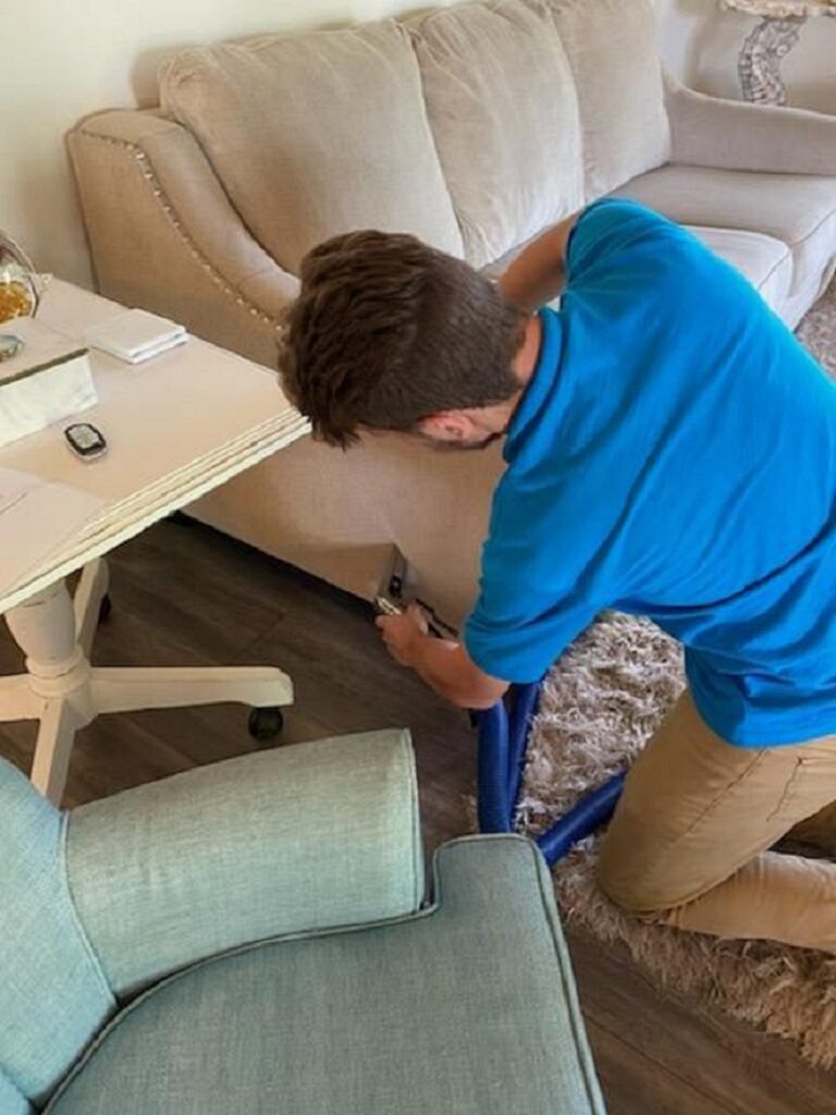 dirty home upholstery
